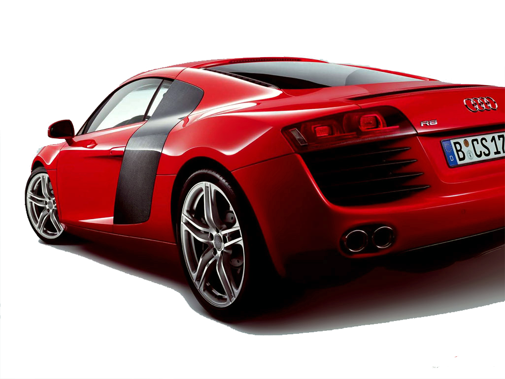 Roter Audi R8