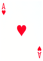Poker, Herz-Ass