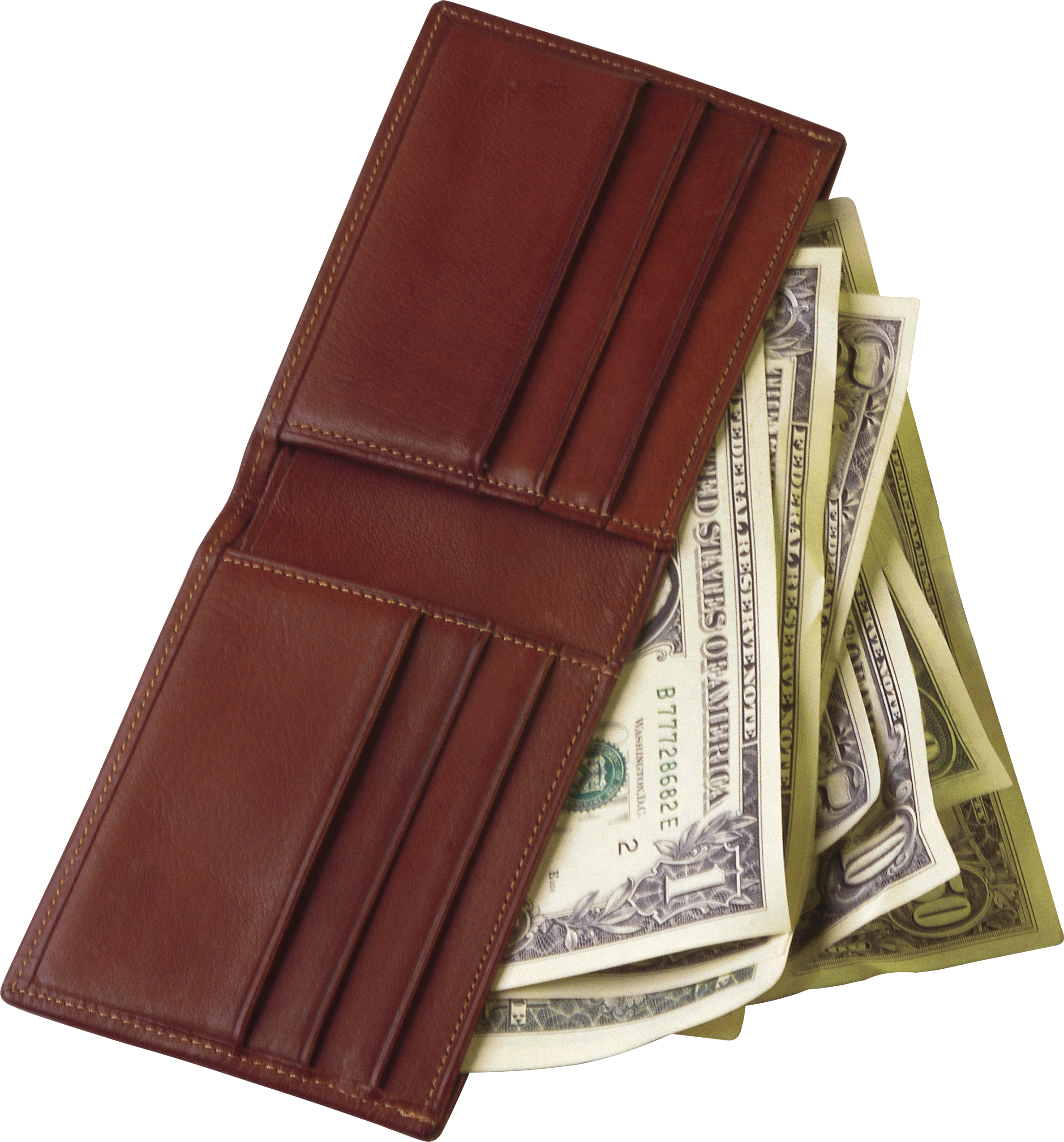 Geld aus der Brieftasche