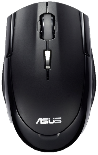 Schwarze PC-Maus
