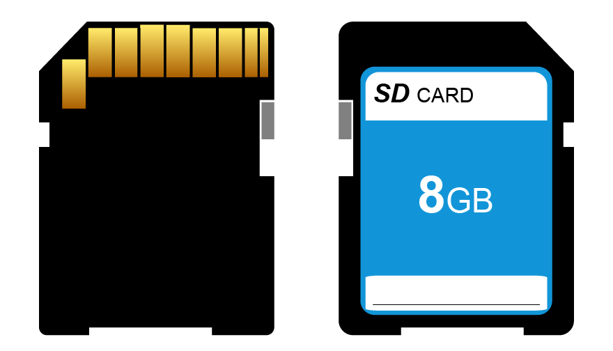 SD-Karte, Speicherkarte